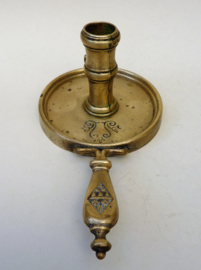 Bronze chamber candlestick