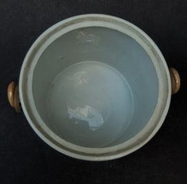Japanse Art Deco lusterware porseleinen koekjespot