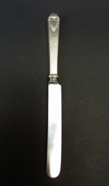 French silver plated master butter knife