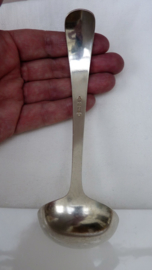 Silver plated ladle Perle Pearl Beaded Edge