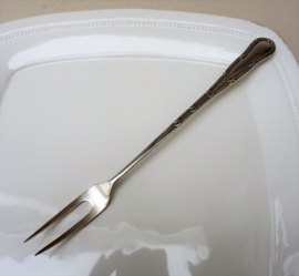 Bohrmann Kreuzband silver plated meat fork