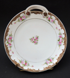 Japanese Early Showa porcelain pastry plate