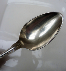 Wellner Augsburger Faden silver plated dinner spoon antique model