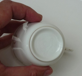 Foecy Limoges Art Nouveau porcelain coffee cups