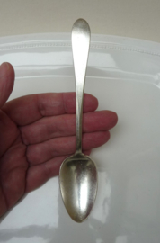 Verzilverde koffie dessert lepels rederij American Export Isbrandtsen Lines