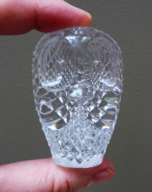 Mats Jonasson crystal Owl sculpture