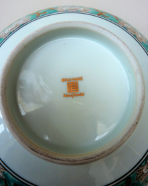 Japanse Gold Imari turquoise porseleinen kom