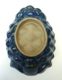 Art Deco ceramic pudding mold Pineapple