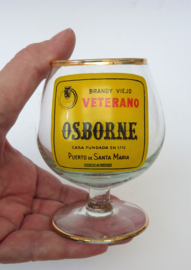 Mid Century Spanish Brandy snifter glasses