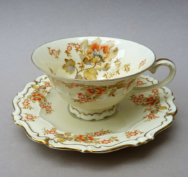 Romantic cups with saucers