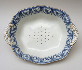 Royal Worcester Vitreous fruit colander asparagus serving dish19th century