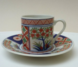 Japanese Imari ware espresso cups 1940s