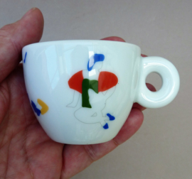 Illy Art Collection 1999 Marco Lodola Tazzine Ballerine espresso cup with saucer  nr 3