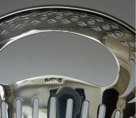 Silver plated bread basket Hooijkaas Schoonhoven