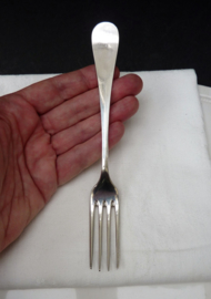 Christofle Baguette silver plated dessert fork