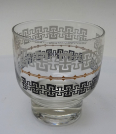 Libbey Mid Century jampotten pickles condimenten stel