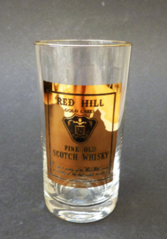 Red Hill Gold Label highball whisky glas