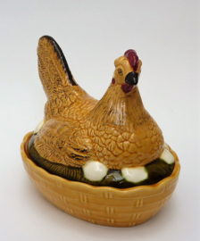 Schramberg Hen on nest tureen