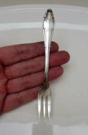 Wellner Mozart silver plated cake fork