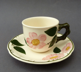 Villeroy Boch Wild Rose coffee cup with saucer