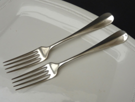 Berndorf Krupp Baguette silver plated dessert forks