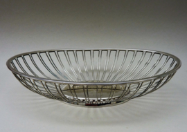 WMF oval silver plated wire basket