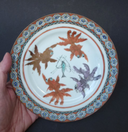 Chinese porcelain Early Republic Goldfish plate
