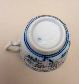 Rauenstein Blue Bird cup with saucer 19th century
