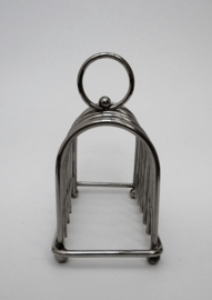 French silverplated toast rack