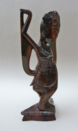 Balinese wood carved dancer