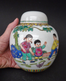 Chinese Jingdezhen 1970 porseleinen gemberpot