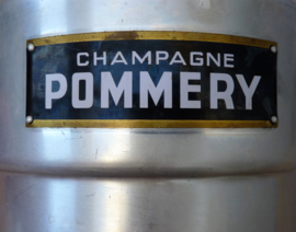 Pommery Art Deco aluminium champagne koeler