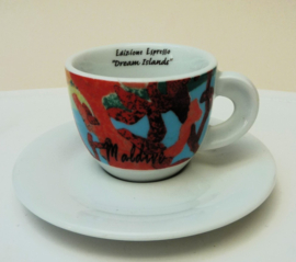 Ancap Edizione Espresso Dream Islands 1998 kop en schotel Maldive