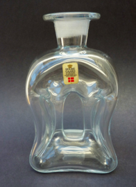 Holmegaard Kluk decanter Bjaeskflaske 1973