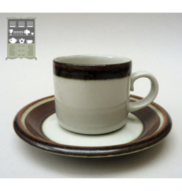 Arabia Karelia coffee cup with saucer