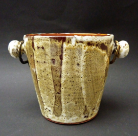 Vallauris Francis Bongioanni Mid Century brutalist pottery ijsemmer