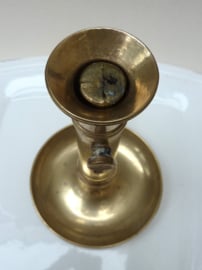 Brass ejector chamberstick 19th century