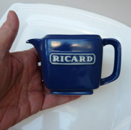 Ricard blue square water pitcher
