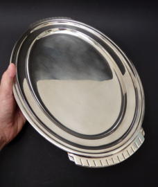 Dutch Gero Art Deco silver plated tray 1926