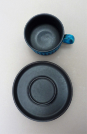 Ceramano Sapphire cup with saucer