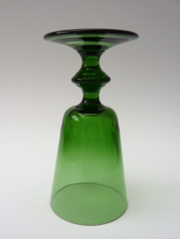 Green rummer wine glass