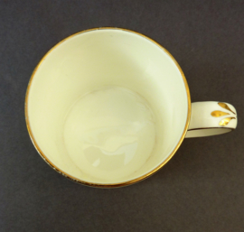 Crown Staffordshire Apollo coffee cup with saucer