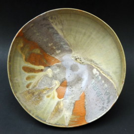 Studio Pottery Japandi stijl druipglazuur kom XL