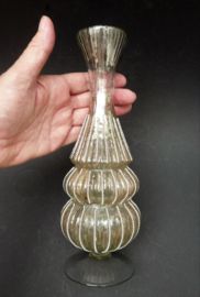 Vintage Venetian mercury glass vase