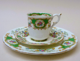 EB Foley Coalport Broadway Green plate