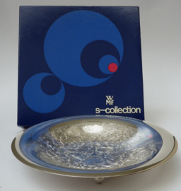WMF S Collection verzilverde bonbon koekjes schaal jaren 50