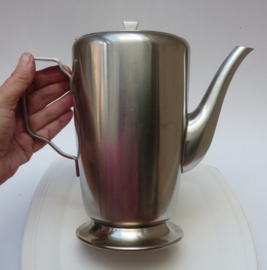 Gero Zilmeta Art Deco RVS koffiepot 2 liter