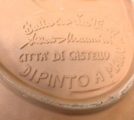 Italiaanse faience antipasti schaal