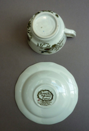 Ridgway Windsor multicolour green cup with saucer