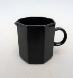 Arcoroc octime black coffee cups and creamer